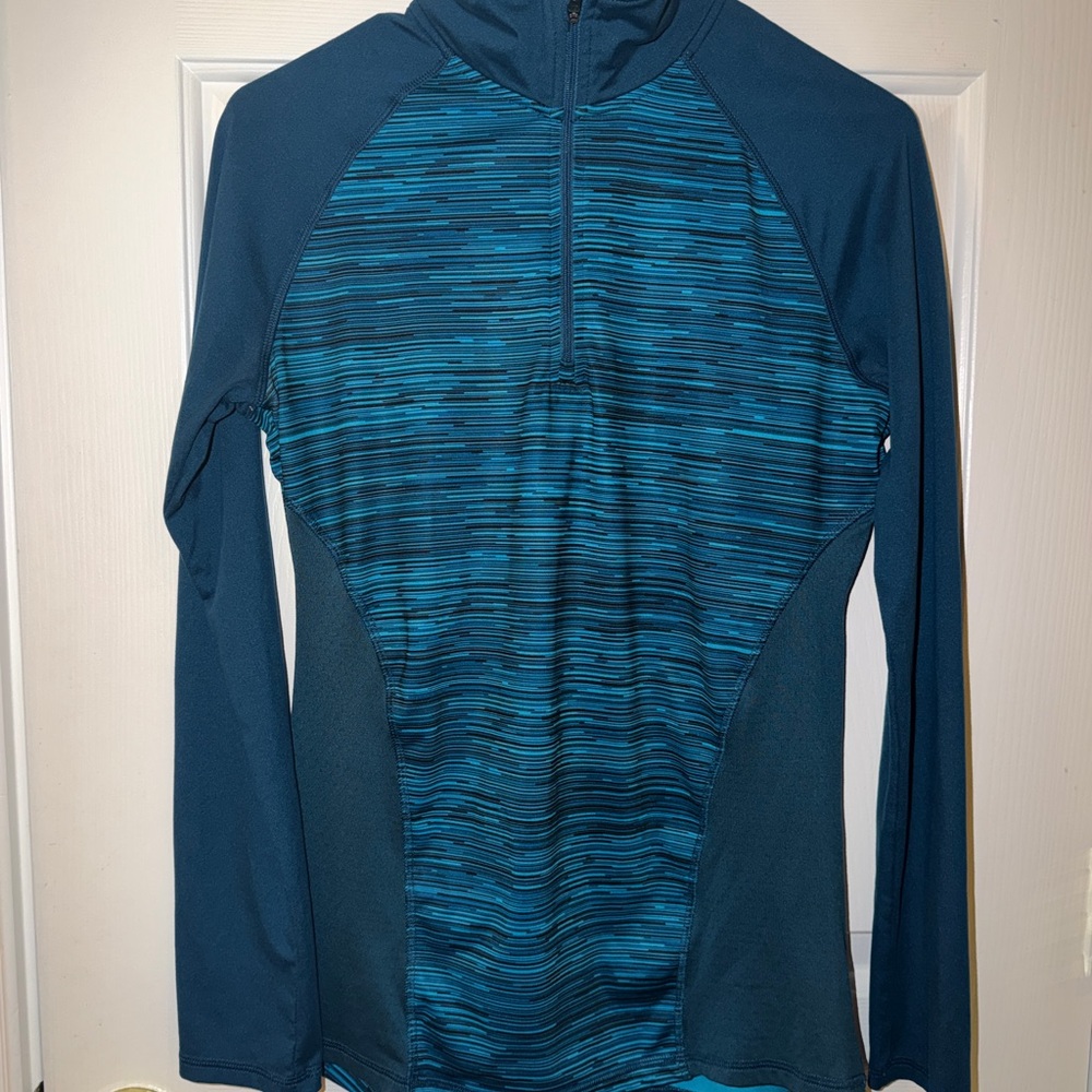 Women’s Teal Long-Sleeve Swim Top - Teal